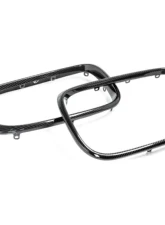 AutoTecknic Replacement Dry Carbon Grille Surrounds BMW G01 X3 | G02 X4 Pre-LCI                                     - BM-0118-CF - Image 9