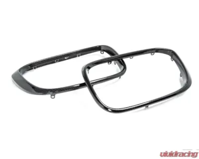 AutoTecknic Replacement Dry Carbon Grille Surrounds BMW G01 X3 | G02 X4 Pre-LCI - BM-0118-CF