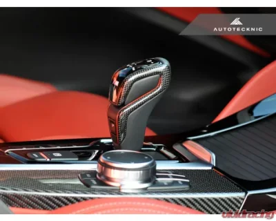 AutoTecknic Carbon Fiber Gear Selector Side Covers BMW F90 M5 | F97 X3M | F98 X4M - BM-0130