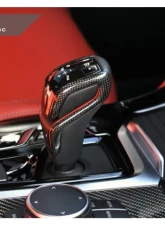 AutoTecknic Carbon Fiber Gear Selector Side Covers BMW F90 M5 | F97 X3M | F98 X4M                                     - BM-0130 - Image 2