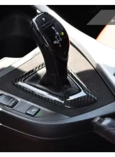 AutoTecknic Carbon Alcantara Shift Console Trim BMW F87 M2 | F20 1-Series | F22 2-Series                                     - BM-0169 - Image 3