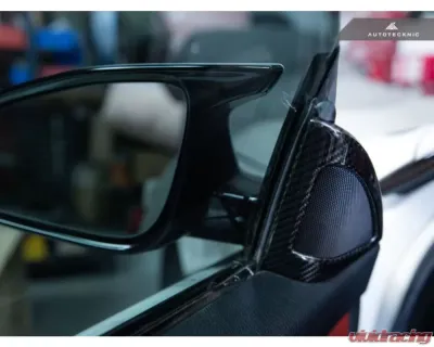 AutoTecknic Carbon Fiber Speaker Tweeter Cover BMW F32 | F33 | F36 4-Series | F82 | F83 M4 - BM-0202
