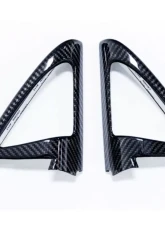 AutoTecknic Carbon Fiber Speaker Tweeter Cover BMW F32 | F33 | F36 4-Series | F82 | F83 M4                                     - BM-0202 - Image 9