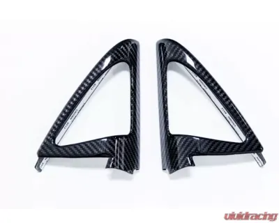 AutoTecknic Carbon Fiber Speaker Tweeter Cover BMW F32 | F33 | F36 4-Series | F82 | F83 M4 - BM-0202