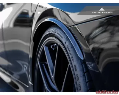 AutoTecknic Carbon Fiber Rear Wheel Arch Extension Set BMW F90 M5 - BM-0204