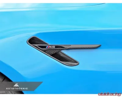 AutoTecknic Dry Carbon Fiber Fender Pocket Set BMW F90 M5 | M5 Competition - BM-0206