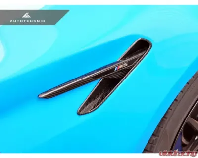 AutoTecknic Dry Carbon Fiber Fender Pocket Set BMW F90 M5 | M5 Competition - BM-0206
