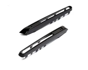 AutoTecknic Replacement Glazing Black Fender Gills BMW E70 X5M