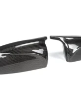 AutoTecknic M-Inspired Carbon Fiber Mirror Covers BMW E70 X5 | E71 X6                                     - BM-0211-CF - Image 3