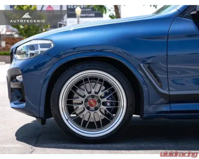 AutoTecknic Dry Carbon Fiber Fender Trim BMW G01 X3 | G02 X4 - BM-0214