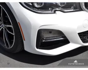 AutoTecknic Dry Carbon Front Bumper Trim BMW G20 330i M-Sport