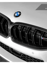 AutoTecknic Replacement Dry Carbon Grille Surrounds BMW F9X M8                                     - BM-0227-DCG - Image 2