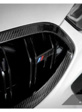 AutoTecknic Replacement Dry Carbon Grille Surrounds BMW F9X M8                                     - BM-0227-DCG - Image 11