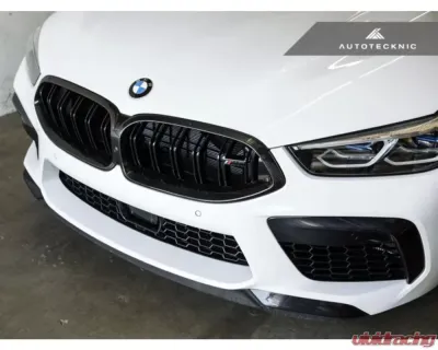 AutoTecknic Replacement Dry Carbon Grille Surrounds BMW F9X M8 - BM-0227-DCG