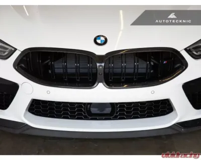 AutoTecknic Replacement Dry Carbon Grille Surrounds BMW F9X M8 - BM-0227-DCG