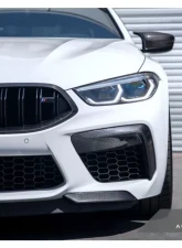 AutoTecknic Replacement Dry Carbon Grille Surrounds BMW F9X M8                                     - BM-0227-DCG - Image 7