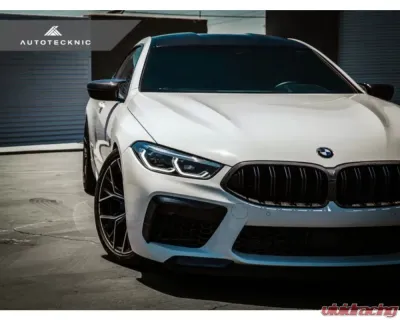 AutoTecknic Replacement Dry Carbon Grille Surrounds BMW F9X M8 - BM-0227-DCG