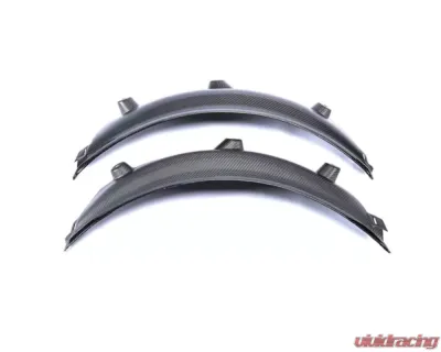 AutoTecknic Carbon Fiber Rear Wheel Arch Extension Set BMW G80 M3 - BM-0243