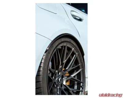 AutoTecknic Carbon Fiber Rear Wheel Arch Extension Set BMW G80 M3 - BM-0243