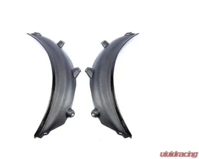 AutoTecknic Carbon Fiber Rear Wheel Arch Extension Set BMW G80 M3 - BM-0243