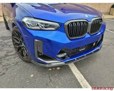 AutoTecknic Replacement Dry Carbon Grille Surround BMW F97 X3M LCI | F98 X4M LCI - BM-0244-CF-M