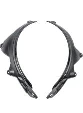 AutoTecknic Carbon Fiber Rear Wheel Arch Extension Set BMW F93 M8 Gran Coupe                                     - BM-0246 - Image 6