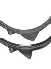 AutoTecknic Carbon Fiber Rear Wheel Arch Extension Set BMW F93 M8 Gran Coupe                                     - BM-0246 - Image 2