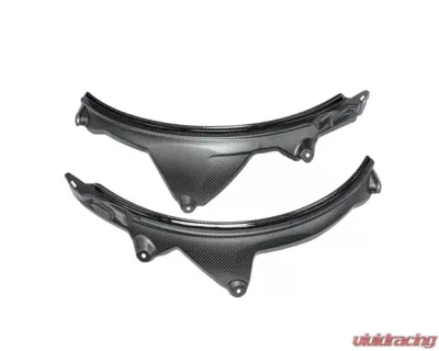 AutoTecknic Carbon Fiber Rear Wheel Arch Extension Set BMW F93 M8 Gran Coupe - BM-0246
