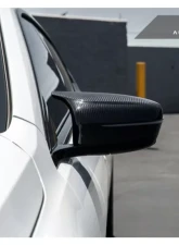 AutoTecknic Replacement Dry Carbon Mirror Covers BMW F90 M5                                     - BM-0255 - Image 11