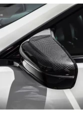 AutoTecknic Replacement Dry Carbon Mirror Covers BMW F90 M5                                     - BM-0255 - Image 12