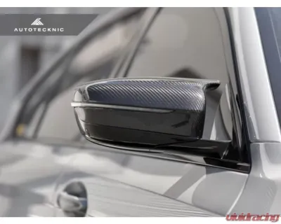 AutoTecknic Replacement Dry Carbon Mirror Covers BMW F90 M5 - BM-0255