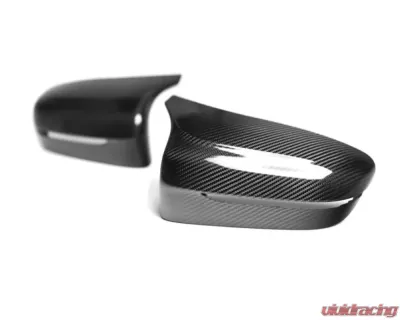 AutoTecknic Replacement Dry Carbon Mirror Covers BMW F90 M5 - BM-0255
