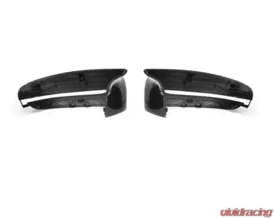 AutoTecknic Replacement Dry Carbon Mirror Covers BMW F90 M5 - BM-0255