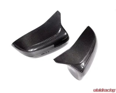 AutoTecknic Replacement Dry Carbon Mirror Covers BMW F90 M5 - BM-0255