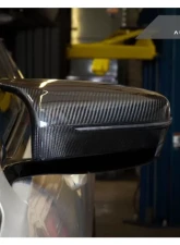 AutoTecknic Replacement Dry Carbon Mirror Covers BMW F90 M5                                     - BM-0255 - Image 10