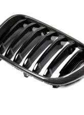 AutoTecknic Replacement Carbon Fiber Front Grilles BMW G01 X3 | G02 X4 Pre-LCI                                     - BM-0256-CF - Image 2