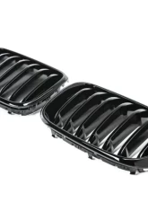 AutoTecknic Replacement Glazing Black Front Grilles BMW G01 X3 | G02 X4 Pre-LCI                                     - BM-0256-GB - Image 5