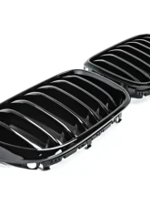 AutoTecknic Replacement Glazing Black Front Grilles BMW G01 X3 | G02 X4 Pre-LCI                                     - BM-0256-GB - Image 7