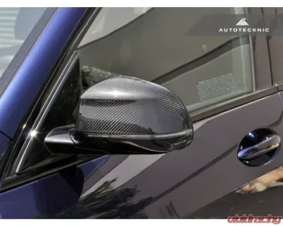 AutoTecknic Replacement Dry Carbon Mirror Covers BMW G01 X3 | G02 X4 | G05 X5 | G06 X6 | G07 X7 - BM-0257