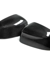 AutoTecknic Replacement Dry Carbon Mirror Covers BMW G01 X3 | G02 X4 | G05 X5 | G06 X6 | G07 X7                                     - BM-0257 - Image 6