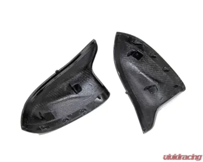 AutoTecknic Replacement Dry Carbon Mirror Covers BMW F97 X3M | F98 X4M | F95 X5M | F96 X6M - BM-0259-DCG