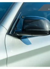 AutoTecknic Replacement Dry Carbon Mirror Covers BMW F97 X3M | F98 X4M | F95 X5M | F96 X6M                                     - BM-0259-DCG - Image 5