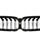 AutoTecknic Replacement Glazing Black Front Grilles BMW G30 5-Series LCI | F90 M5 LCI                                     - BM-0271-DS-GB - Image 4