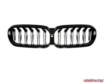 AutoTecknic Replacement Glazing Black Front Grilles BMW G30 5-Series LCI | F90 M5 LCI - BM-0271-DS-GB