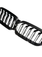 AutoTecknic Replacement Glazing Black Front Grilles BMW G30 5-Series LCI | F90 M5 LCI                                     - BM-0271-DS-GB - Image 2