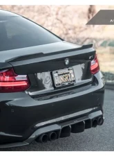 AutoTecknic Dry Carbon Fiber Competition Trunk Spoiler BMW F87 M2 | F87 M2 Competition | F22 2-Series                                     - BM-0277 - Image 3