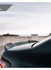 AutoTecknic Dry Carbon Fiber Competition Trunk Spoiler BMW F87 M2 | F87 M2 Competition | F22 2-Series                                     - BM-0277 - Image 4