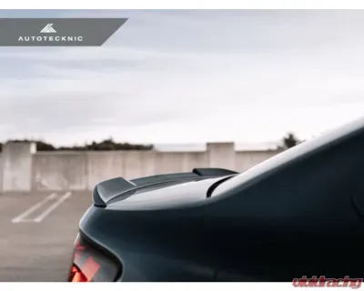 AutoTecknic Dry Carbon Fiber Competition Trunk Spoiler BMW F87 M2 | F87 M2 Competition | F22 2-Series - BM-0277