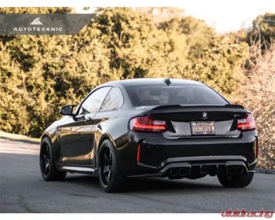 AutoTecknic Dry Carbon Fiber Competition Trunk Spoiler BMW F87 M2 | F87 M2 Competition | F22 2-Series - BM-0277
