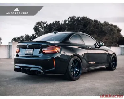 AutoTecknic Dry Carbon Fiber Competition Trunk Spoiler BMW F87 M2 | F87 M2 Competition | F22 2-Series - BM-0277